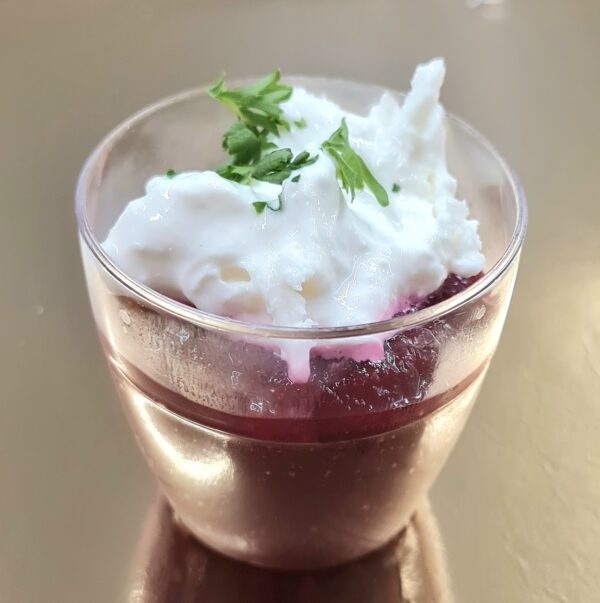 Verrine Betterave & Burrata - 6 pièces