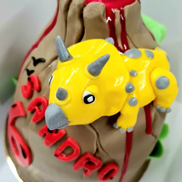 Gâteau dinosaure