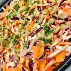 Salade de choux appelée "coleslaw"