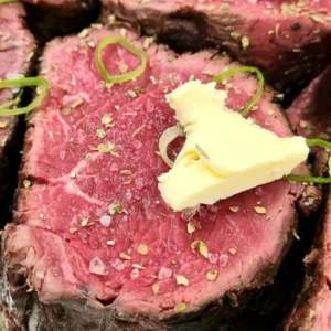 Tranche de filet de boeuf