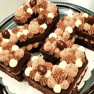Gâteau en forme de nombre 25 au chocolat