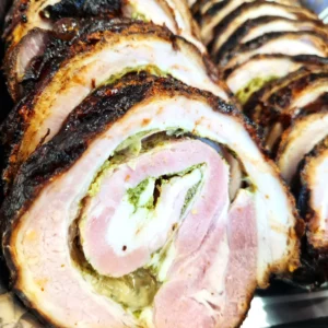 morceaux de porchetta